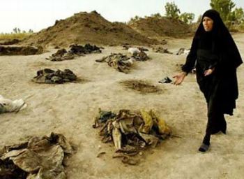 Mass graves in Iraq