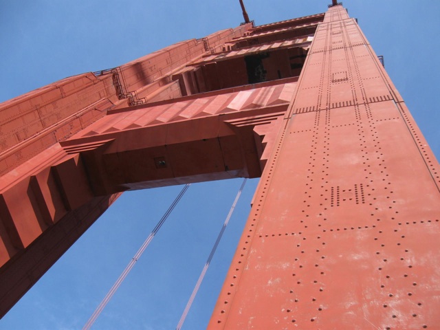 Tower of Golden Gate Bridge